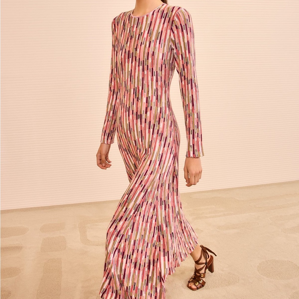 Ulla Johnson Estella Multicolor Midi Dress